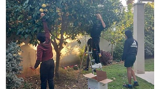 תיכון אהל שם במיזם "פרי"