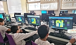 תלמידי כיתה ה` בבית הספר ויצמן