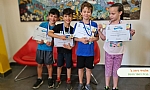 תלמידי כיתה ב` בבית הספר נטעים